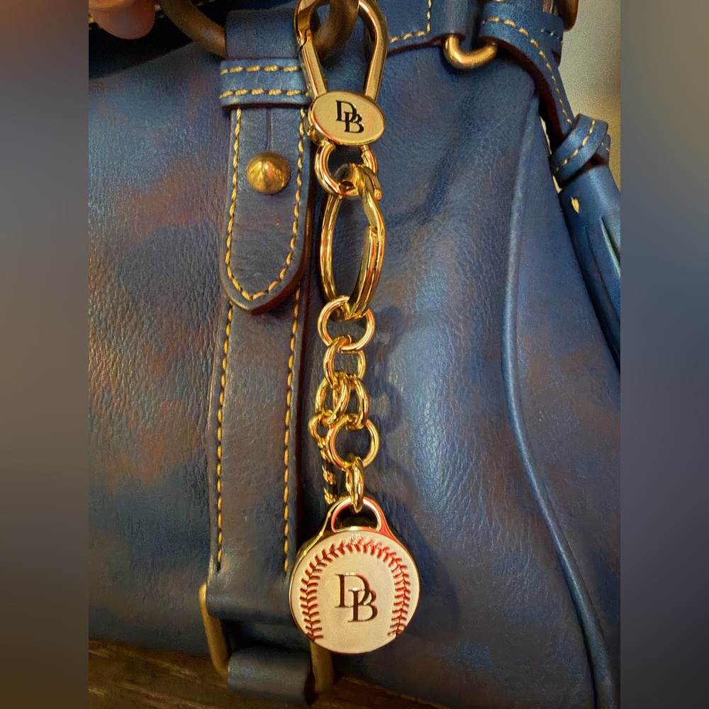 Dooney & Bourke Baseball Purse Charm/key chain --Purse not for sale Only Charm